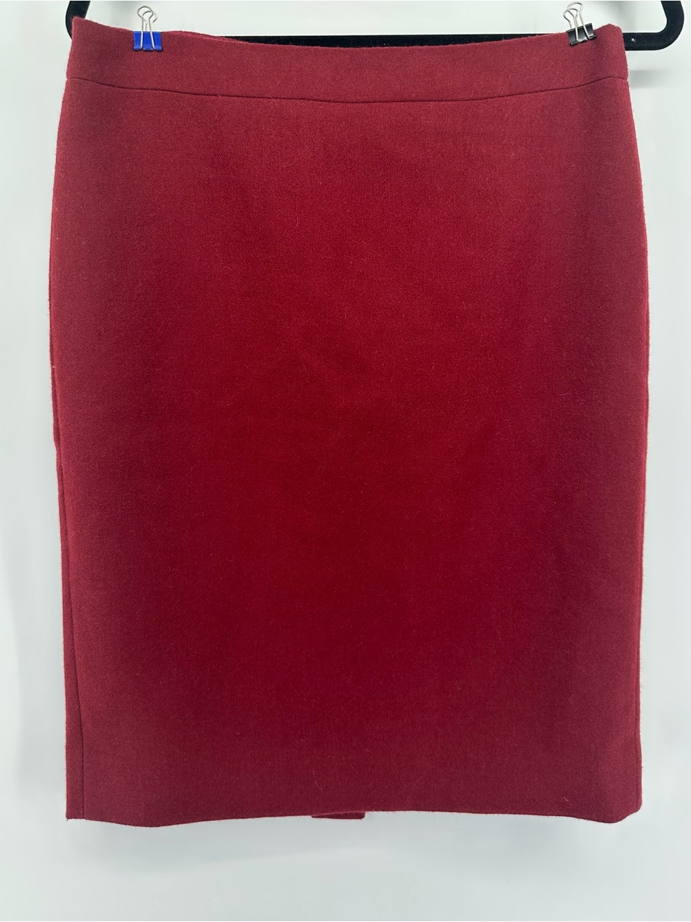 J.Crew No.2 Red Pencil Skirt Women’s Classic Career Skirt. Size 6